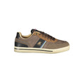 Marrone Polyurethane Men Sneaker