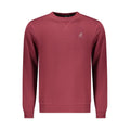 Red Polyester Men Sweatshirt