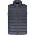 Blu Polyester Men's Jacket