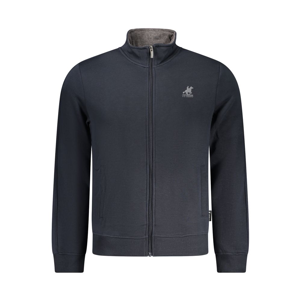 Blue Cotton Men's Sweatshirt