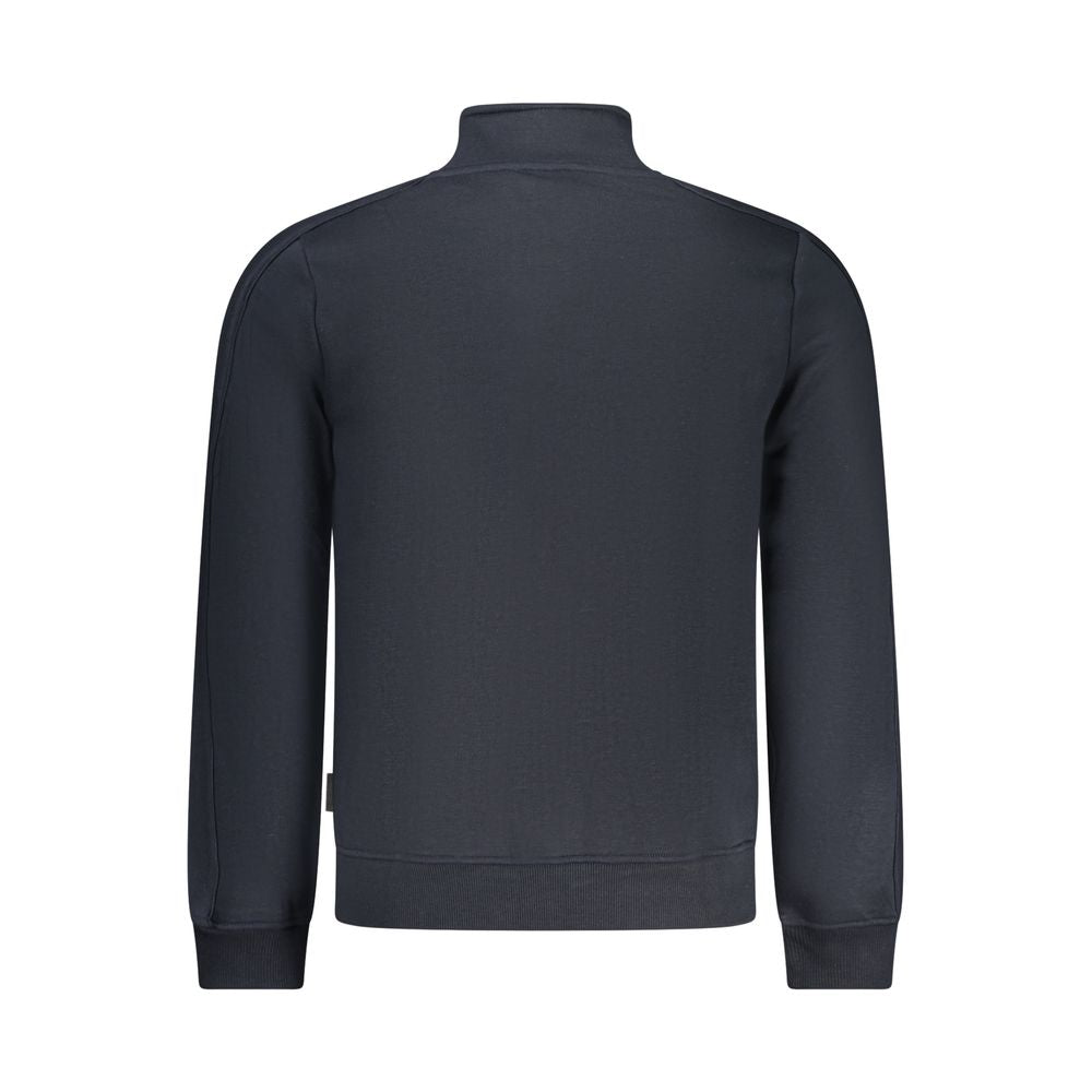 Blue Cotton Men's Sweatshirt