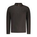 Black Polyester Men's Sweatshirt
