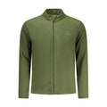Verde Polyester Men Felpa