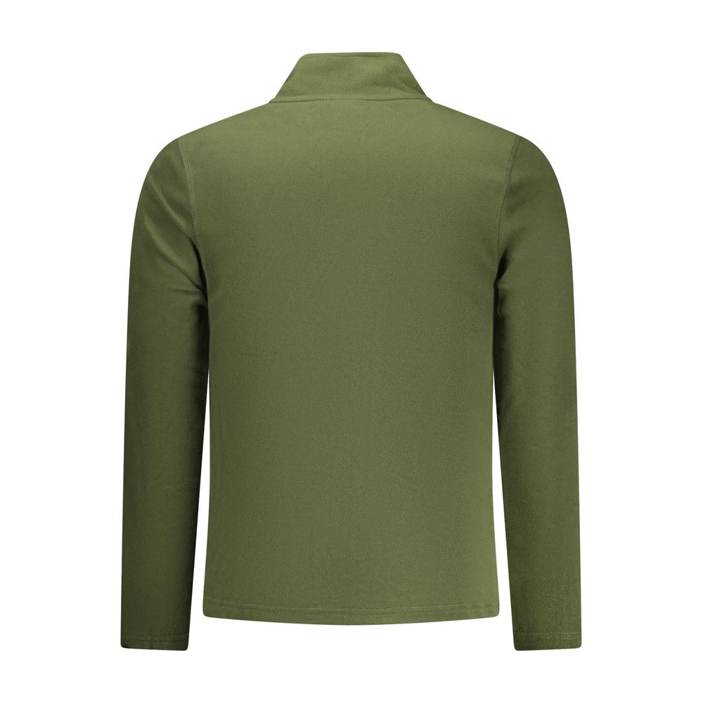 Verde Polyester Men Felpa