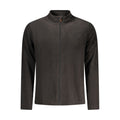 Black Polyester Mens Sweatshirt