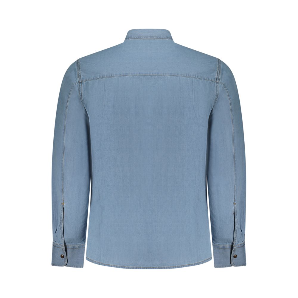 Azzurro Cotton Mens Shirt