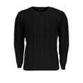 Black Acrylic Men's Sweater