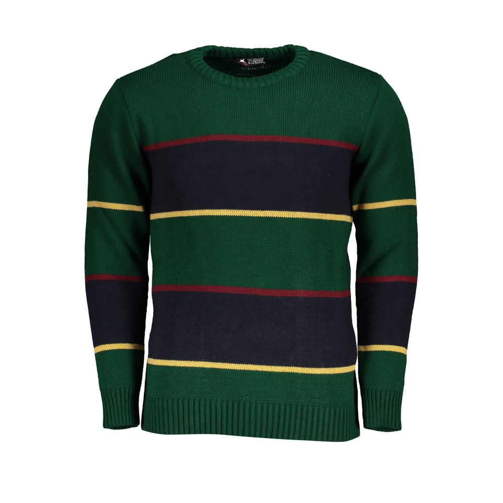 Verde Acrylic Men Sweater