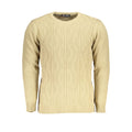 Beige Acrylic Men Sweater