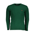 Green Acrylic Men's Sweater