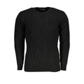 Black Acrylic Men Sweater