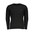 Black Acrylic Men Sweater
