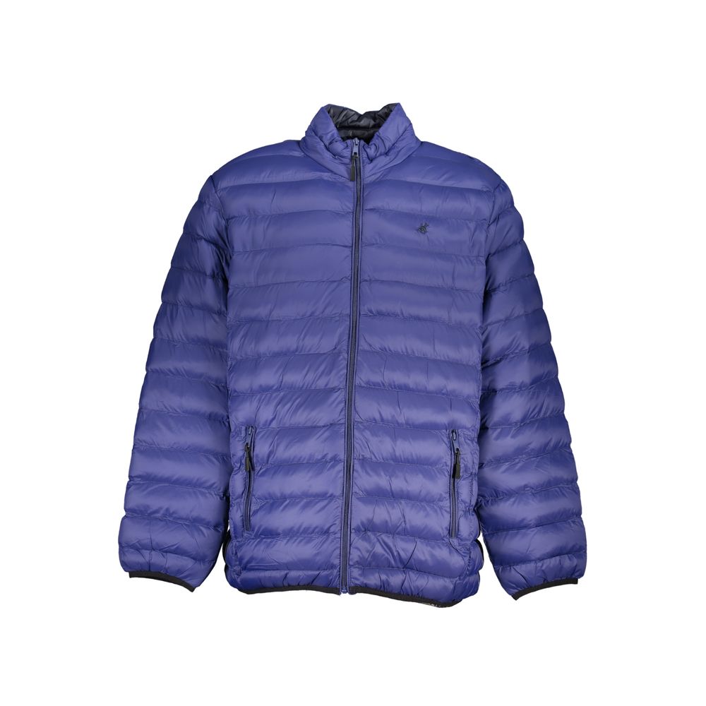 Blue Viscose Men's Sweater