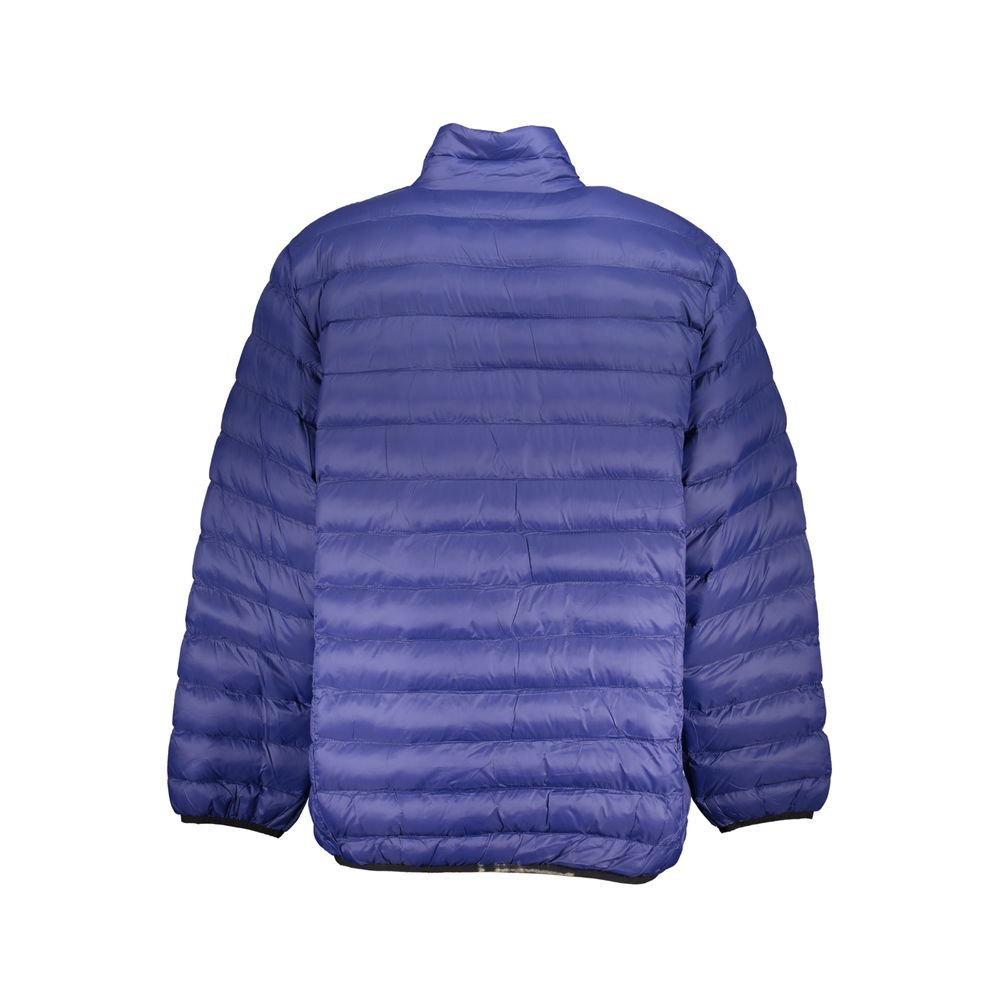 Blue Viscose Men's Sweater