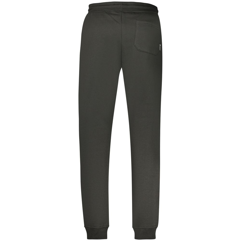 Black Polyester Men's Sweatpant