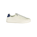 White Polyurethane Men Sneaker