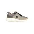 Grigio Poliestere Men Sneaker