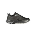 Black Polyurethane Men Sneaker