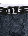 Dark Blue Logo Cotton Regular Boxer Underwear