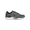 Grigio Polyester Men Sneaker
