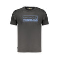 Black Cotton Men T-Shirt