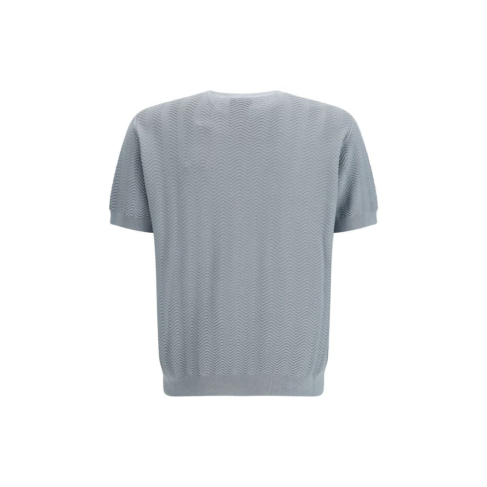 Gray Silk Sweatshirt