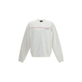 White Cotton Sweatshirt