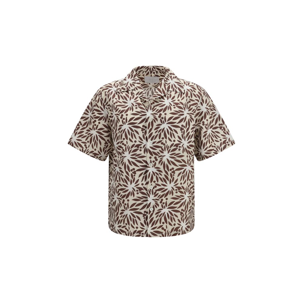 Brown Cotton Shirt