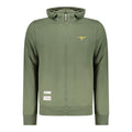 Blue Cotton Mens Hoodie