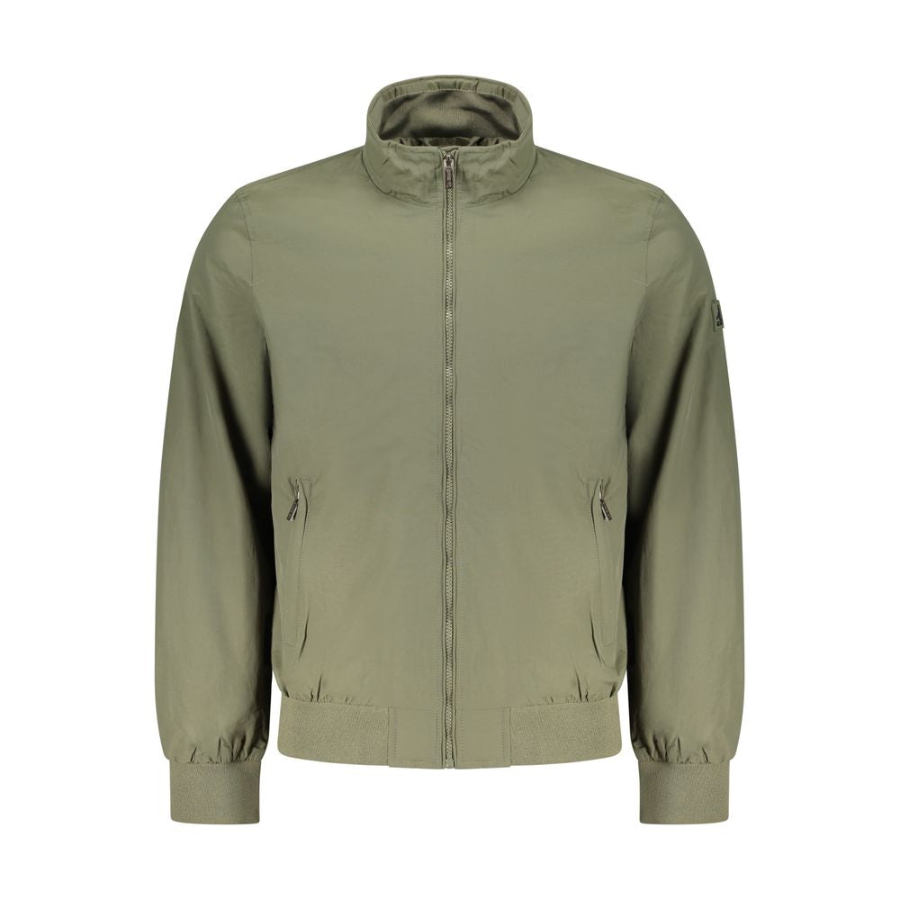 Verde Poliestere Men Jacket