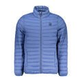 Blue Polyester Men's Jacket