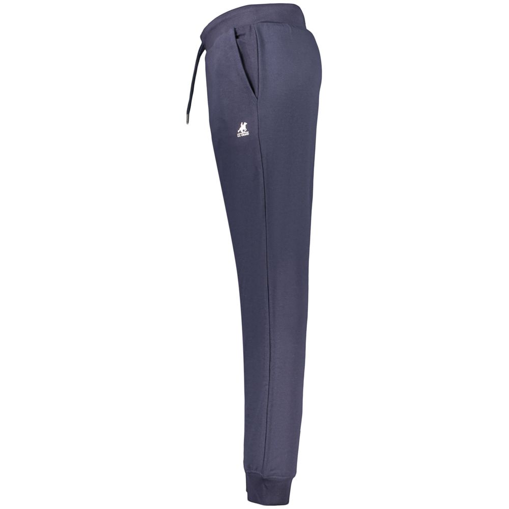 Blue Cotton Men's Trousers