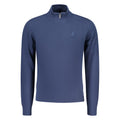 Blue Cotton Men's Sweater