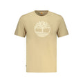 Beige Cotton Men Shirt