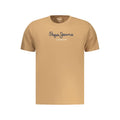 Marrone Cotton Men T-Shirt