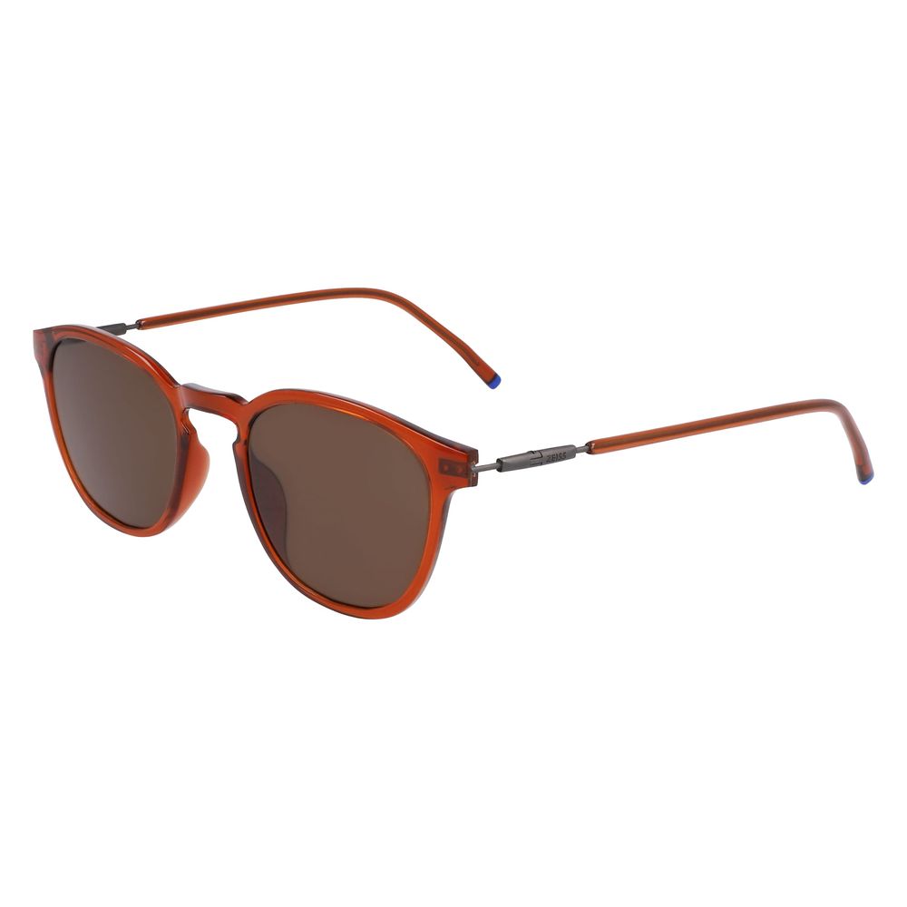 Brown Injected Sunglasses