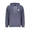 Blue Cotton Men's Hoodie