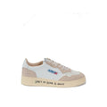 White Goatskin Athletic Sneakers