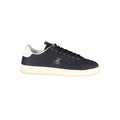 Blue Polyurethane Men's Sneaker