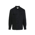 Black Virgin Wool Coat