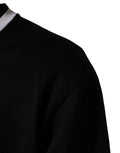 Black DGLogo Print Cotton Sweatshirt Sweater