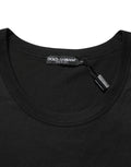 Black Cotton Sleeveless Men Tank Top T-shirt