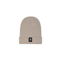 Beige Marabou Beanie