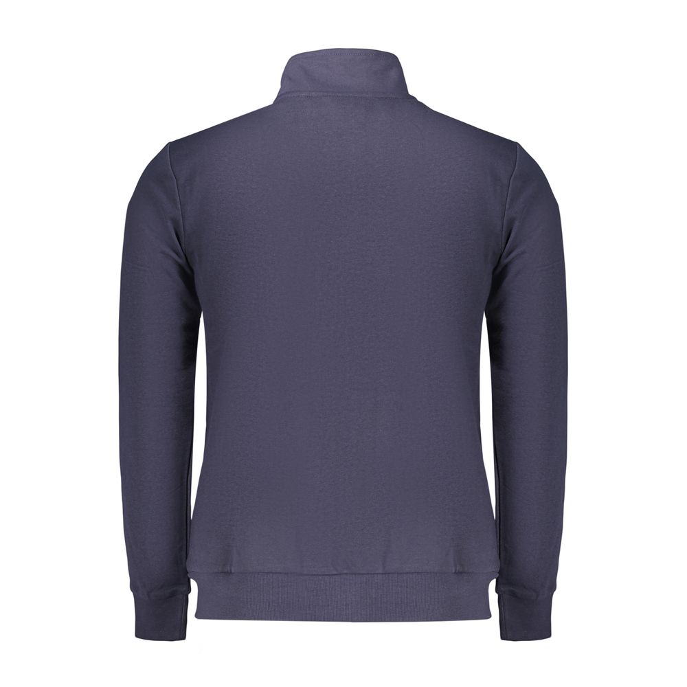 Blue Cotton Men's Sweatshirt