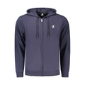 Blue Cotton Mens Hoodie