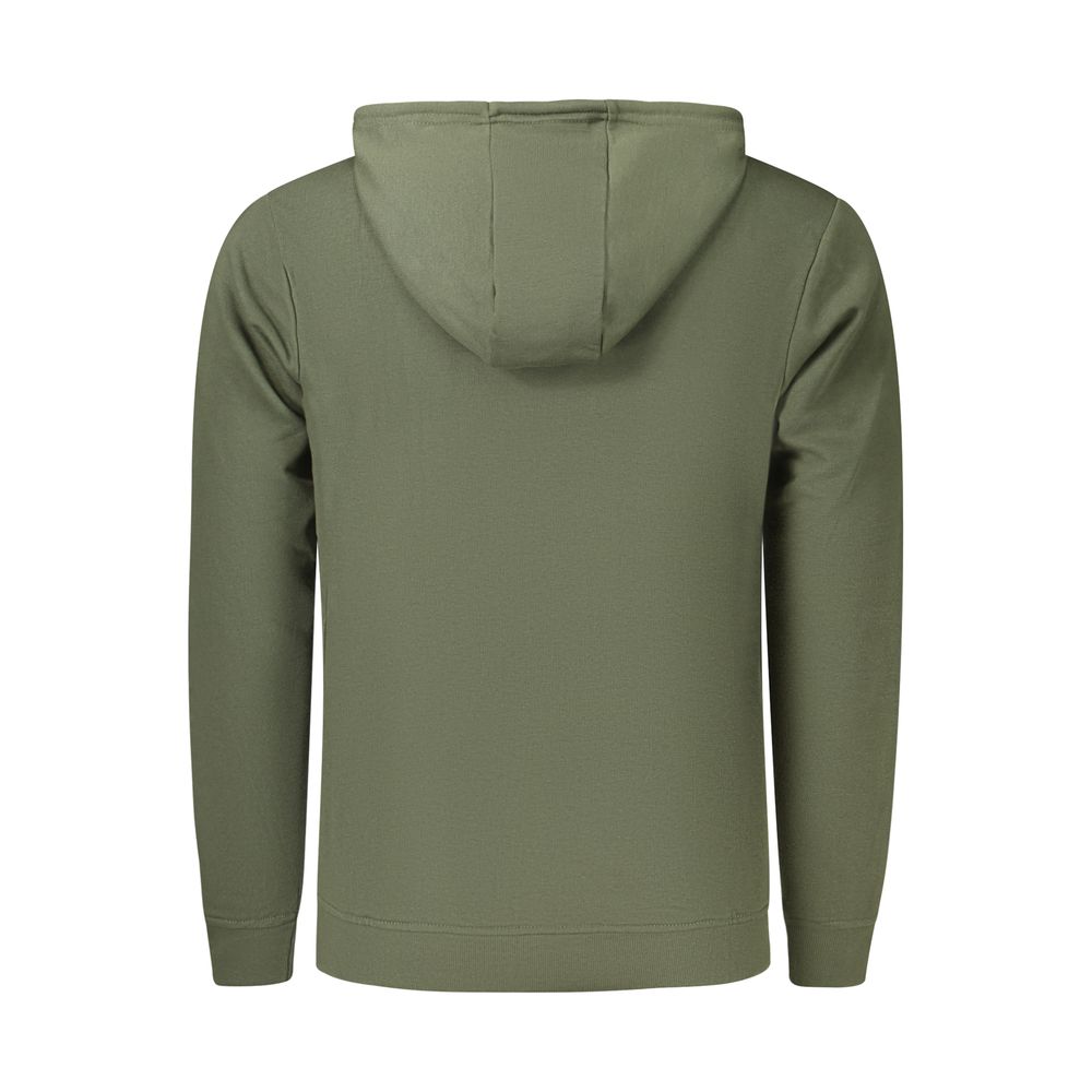 Green Cotton Men's Sweatshirt