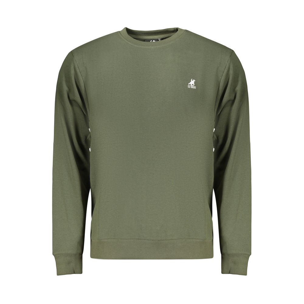 Green Cotton Men's Sweatshirt