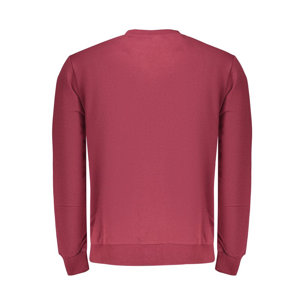Red Cotton Men's Sweatshirt