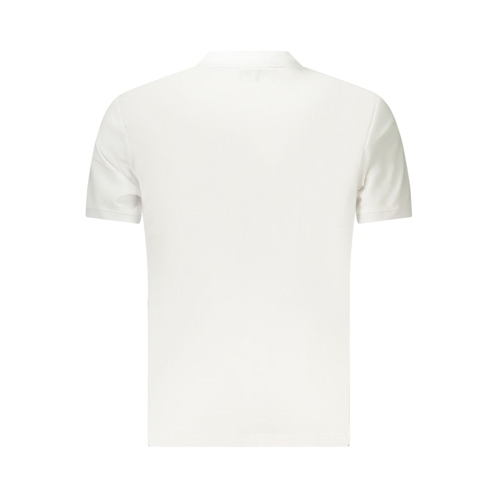 White Cotton Men's Polo