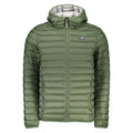 Green Polyamide Men's Jacket